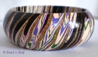 Black Multi-color Lac Bangle